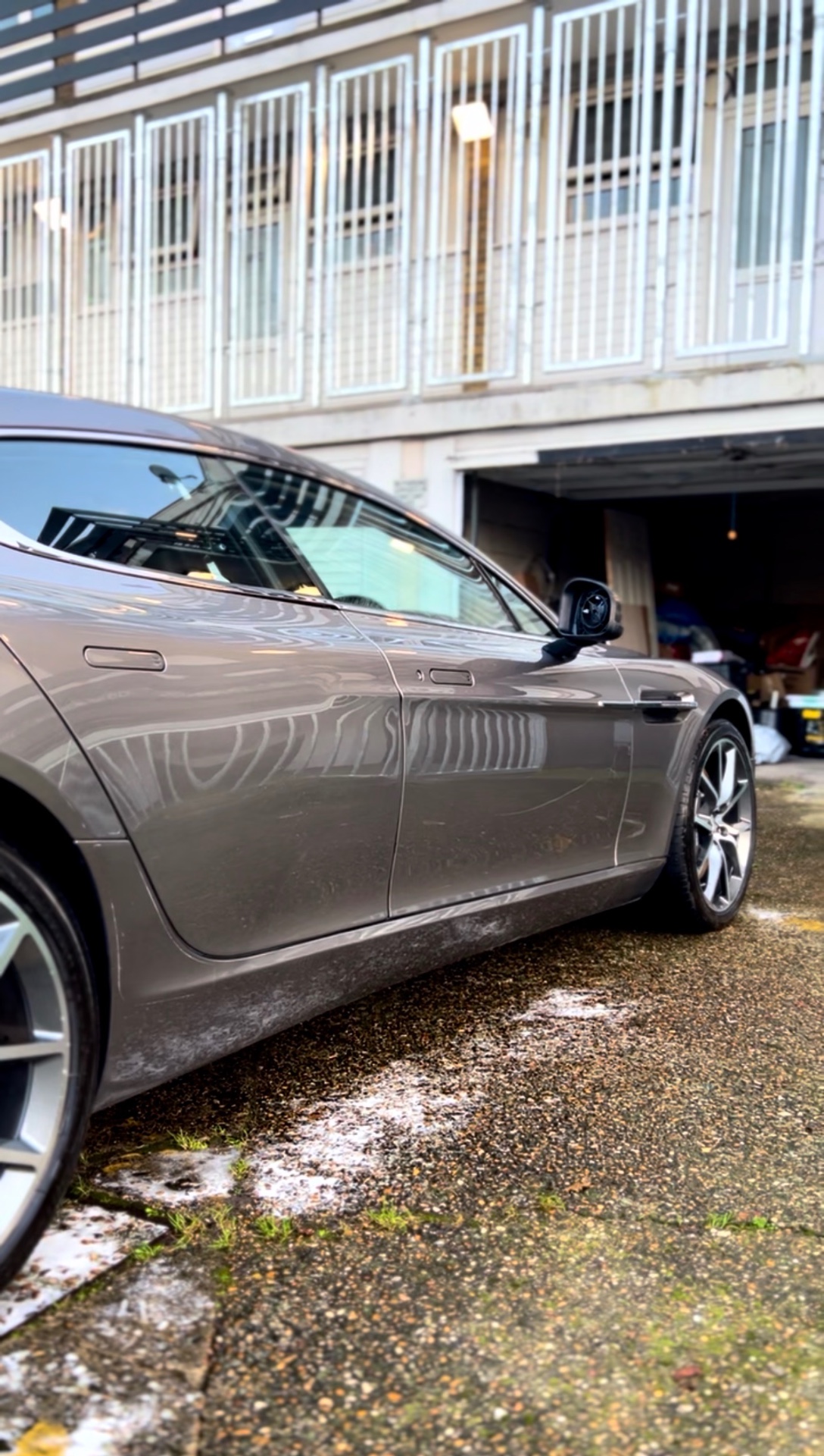 Aston Martin Vantage — Graffiti Removal — 2